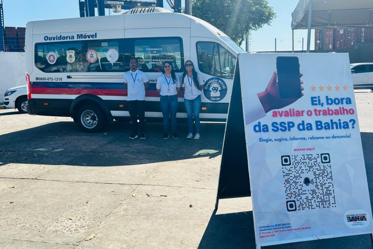 Ouvidoria Itinerante da SSP chega ao Ferry Boat
