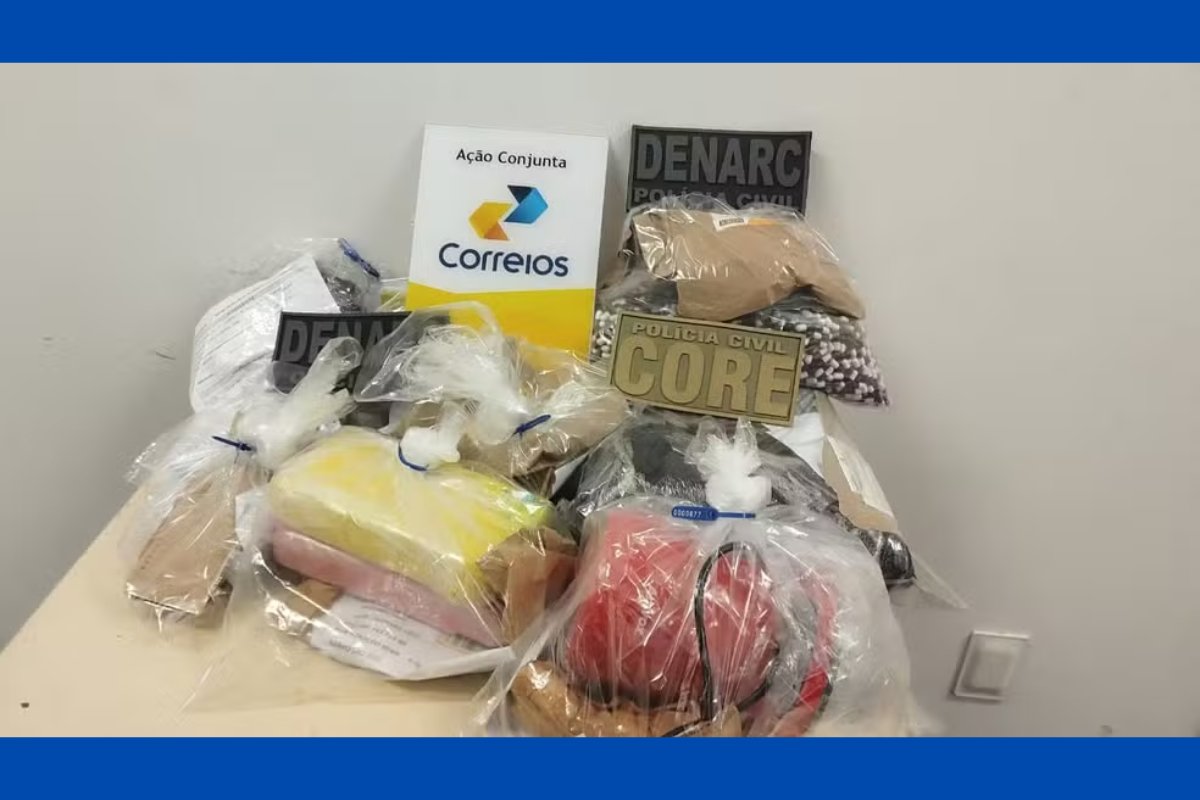 Drogas, cigarros eletrônicos, anabolizantes e demais itens são apreendidos em pacotes de encomendas do Correios na Bahia