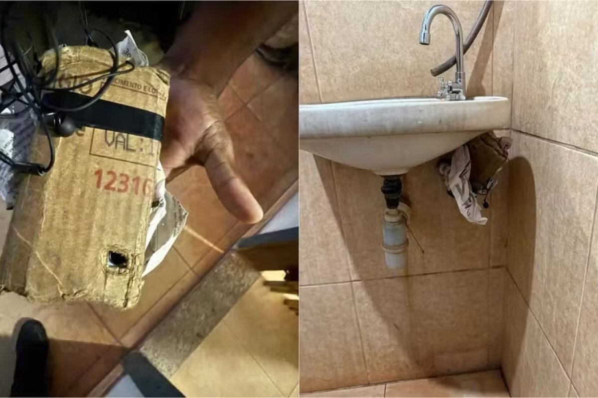 Mulher encontra celular escondido com câmera ligada em banheiro de empresa no DF