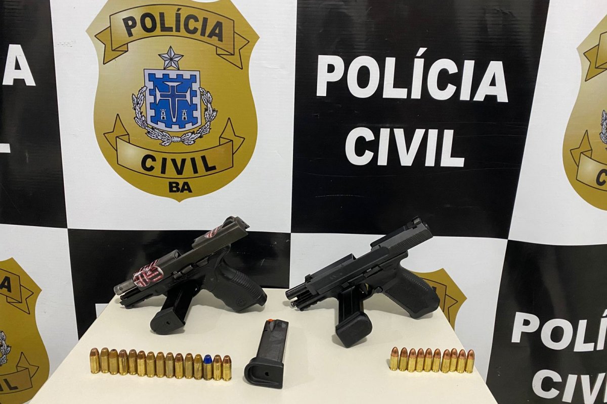 Dois integrantes de uma quadrilha são encontrados em operação realizada em Santa Cruz Cabrália