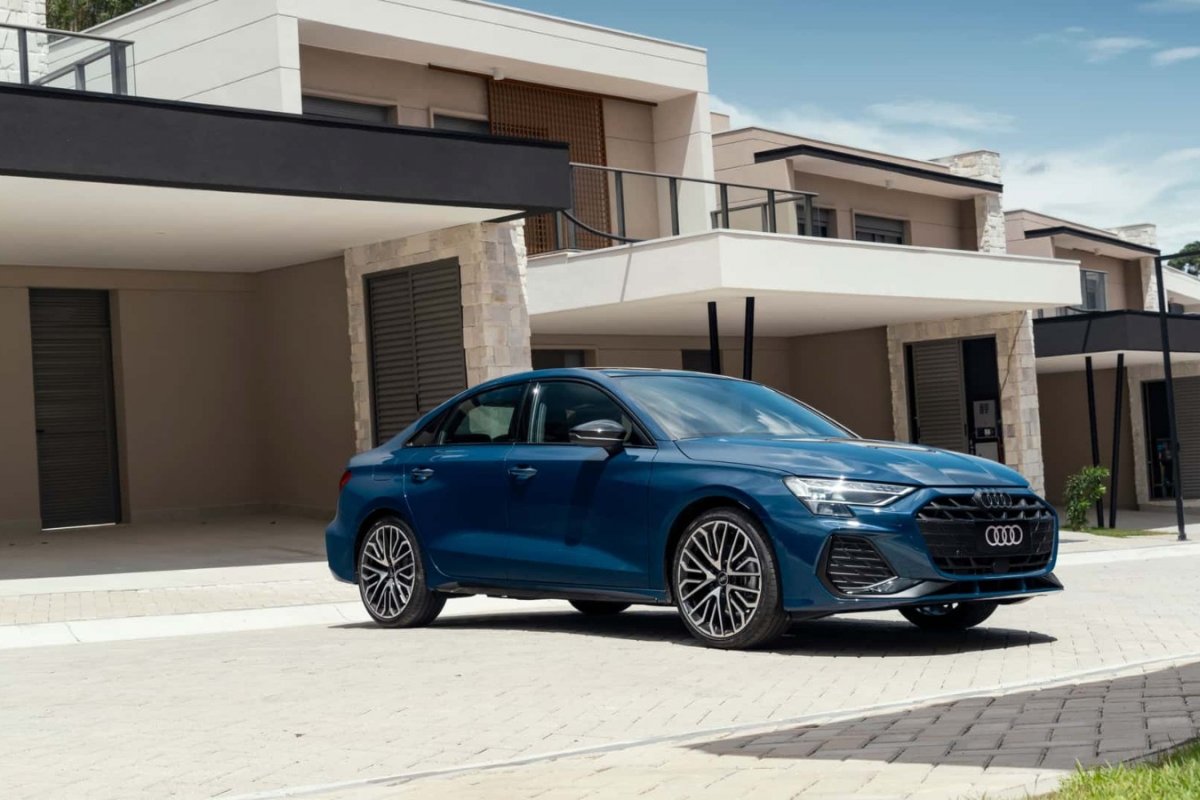 Audi A3 sedã 2025: novo visual e agora sem motor híbrido leve