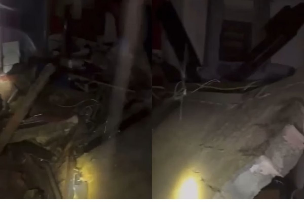 Casa desaba depois de chuva na zona leste de SP; seis ficam feridos na ocasião