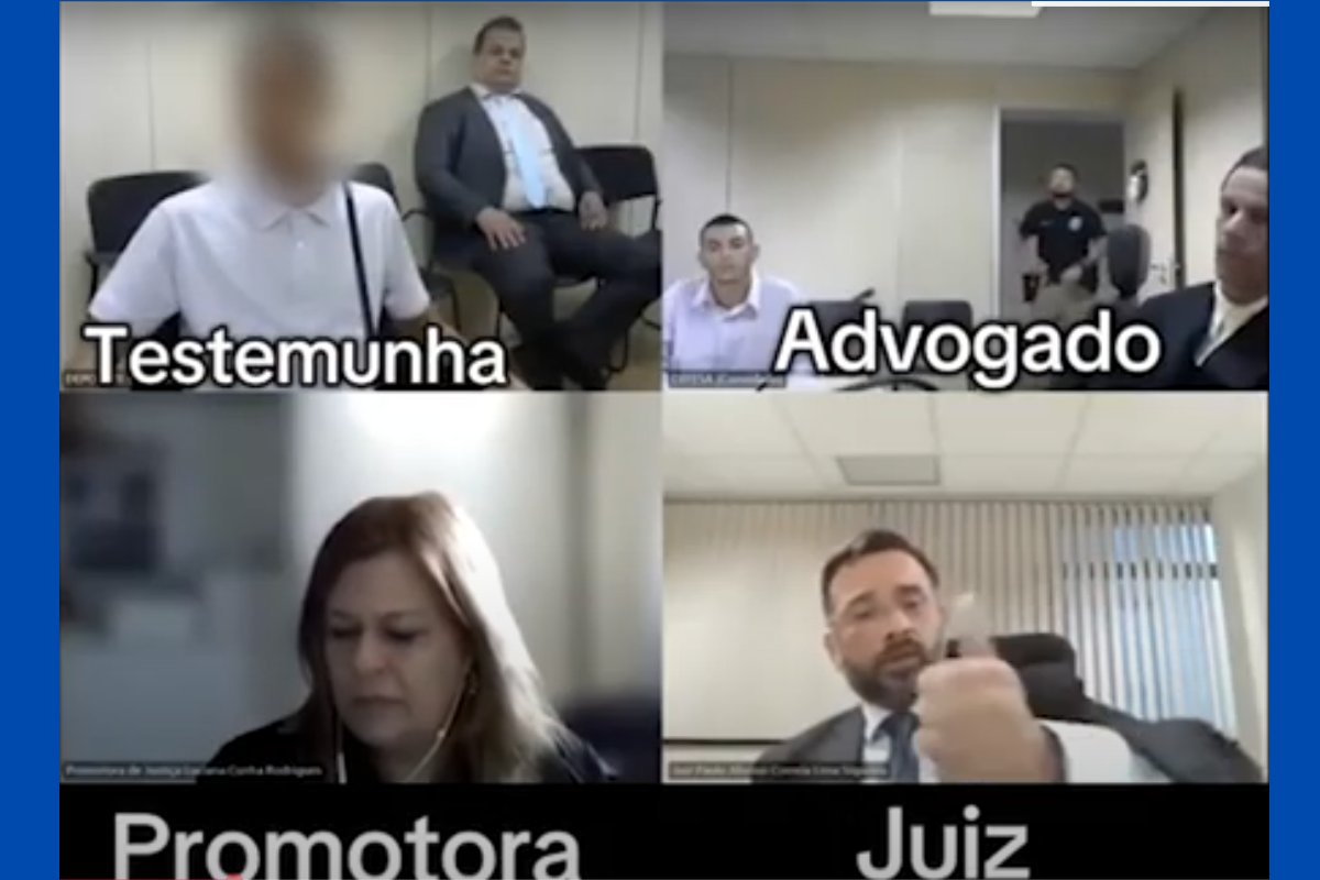 'Não sou oftalmologista', diz juiz a testemunha durante audiência no Distrito Federal