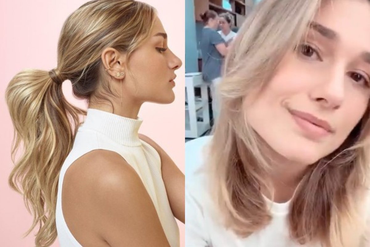 Sasha Meneghel aposta em novo visual