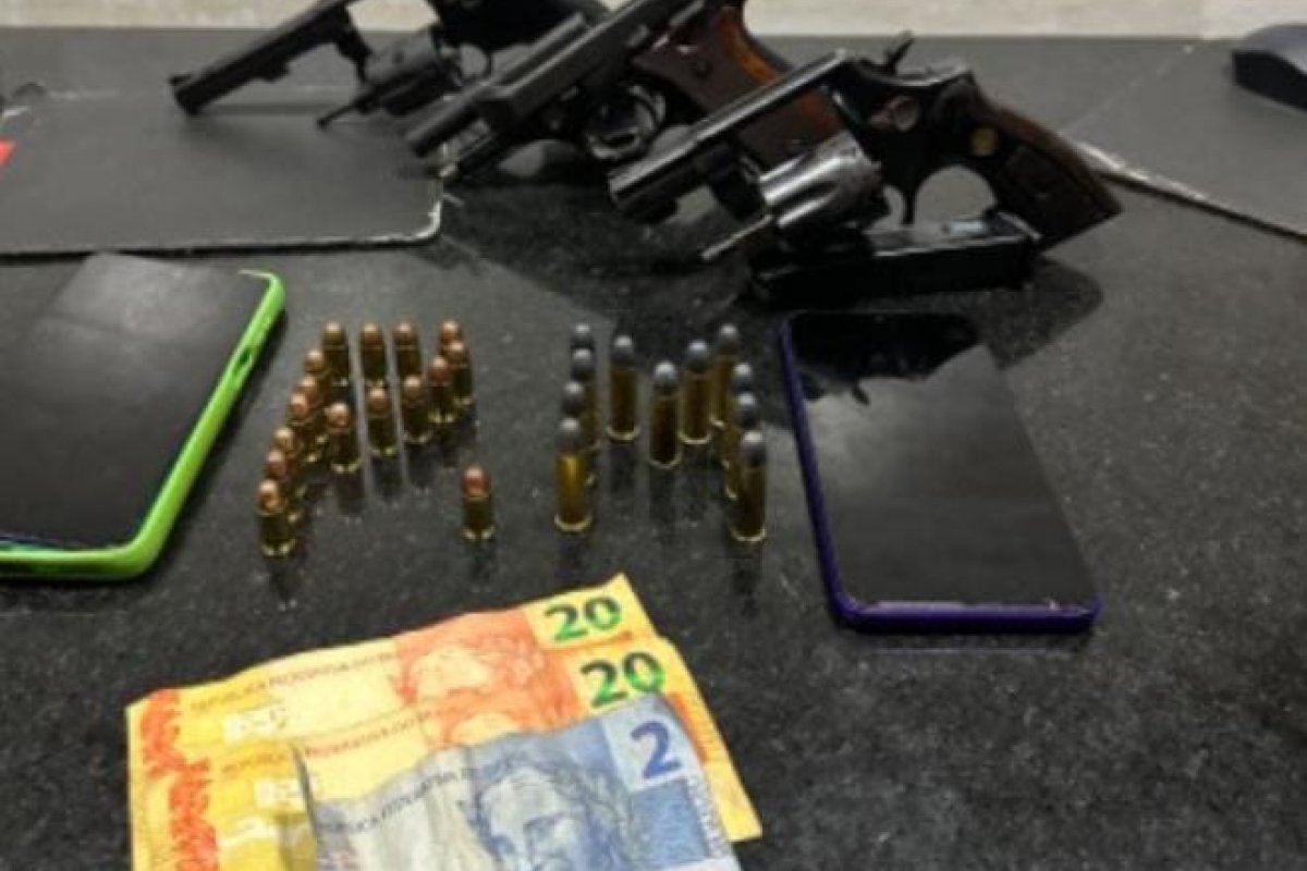 Polícia Militar apreende armas no interior da Bahia