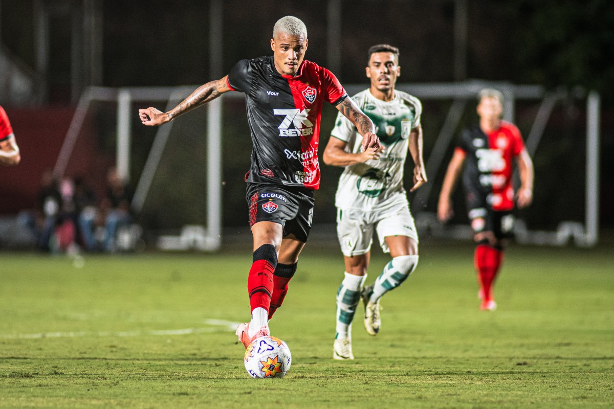 Vídeo: Vitória vence Sousa e assume vice-liderança do Grupo B da Copa do Nordeste; confira o gol do Leão