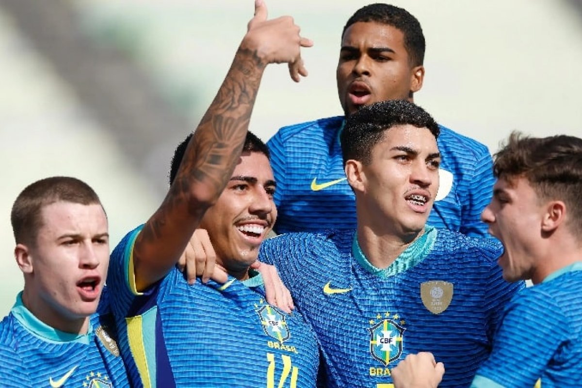 Brasil derrota a Colômbia e vira líder no Sul-Americano Sub-20