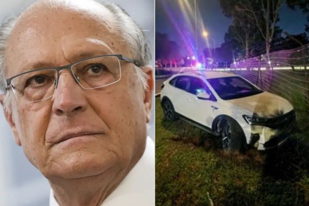 Influenciadora com sinais de embriaguez bate carro contra cerca da residência de Alckmin