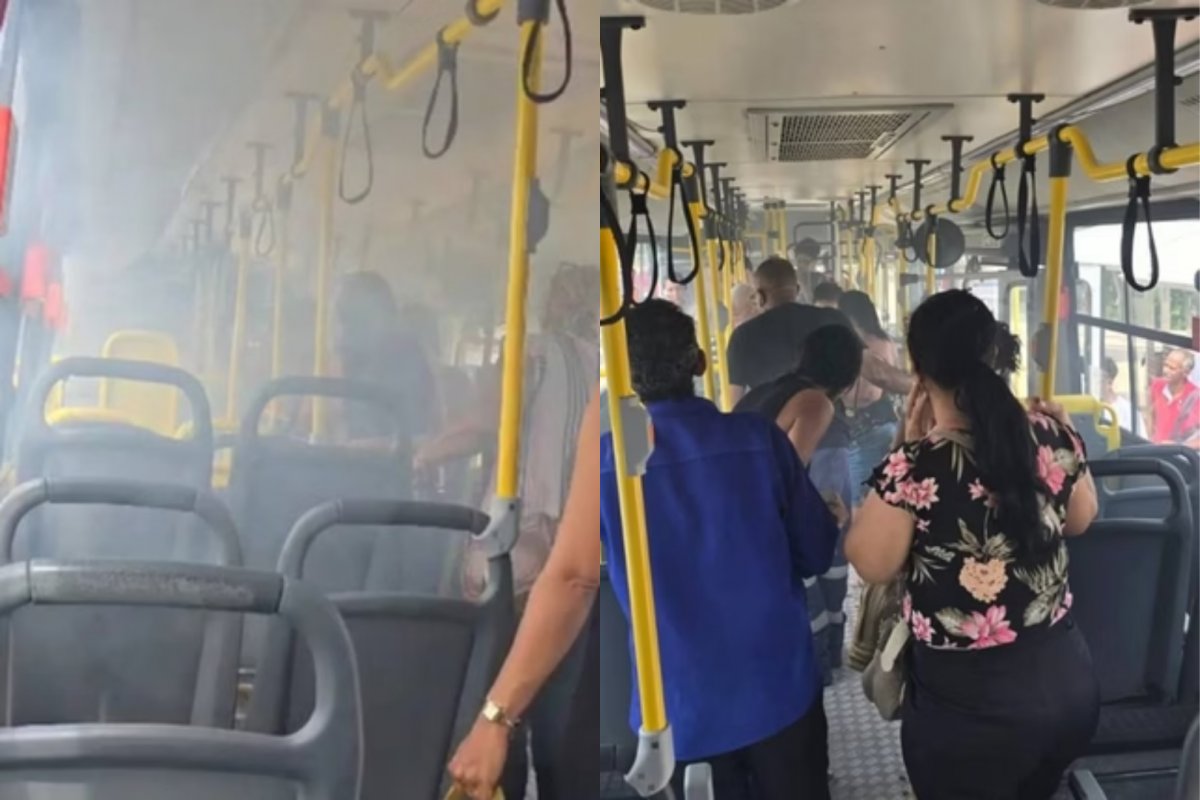 Vídeo: celular explode em bolso de passageira em ônibus no Espírito Santo