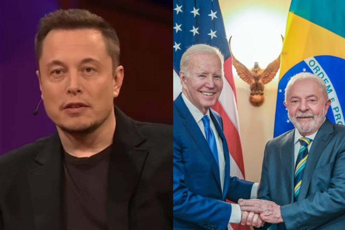 Joe Biden financiou eleição de Lula sobre Bolsonaro no Brasil, diz Elon Musk