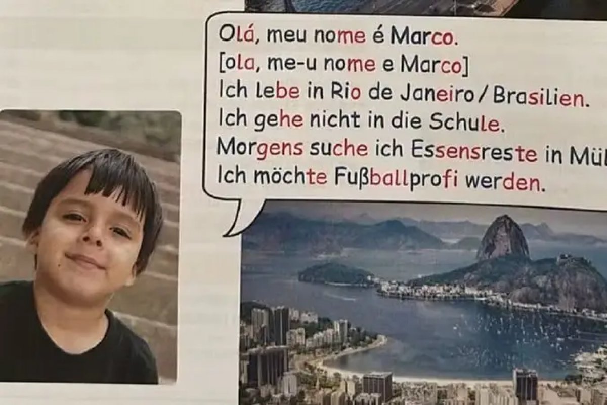 Livro didático alemão reforça estereótipos preconceituosos sobre crianças brasileiras