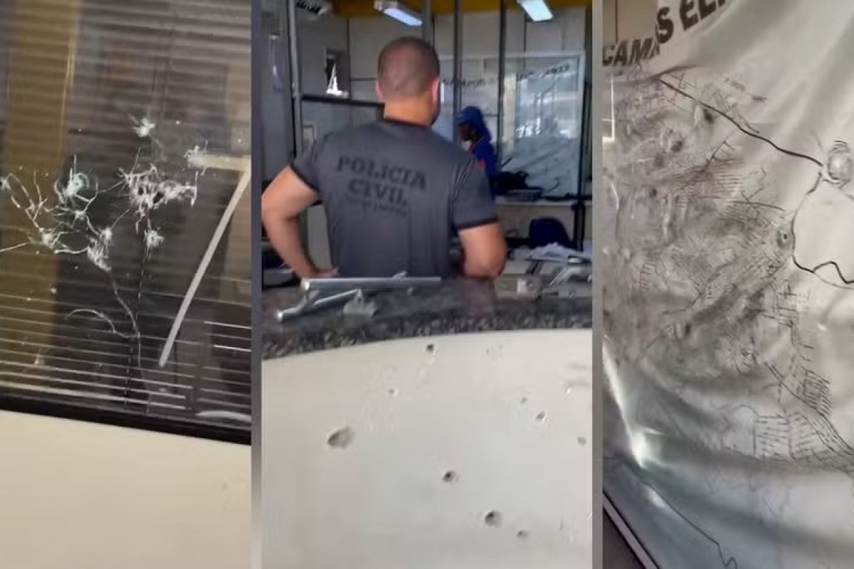 Delegacia é invadida e alvejada por criminosos na Baixada Fluminense; seis já foram presos