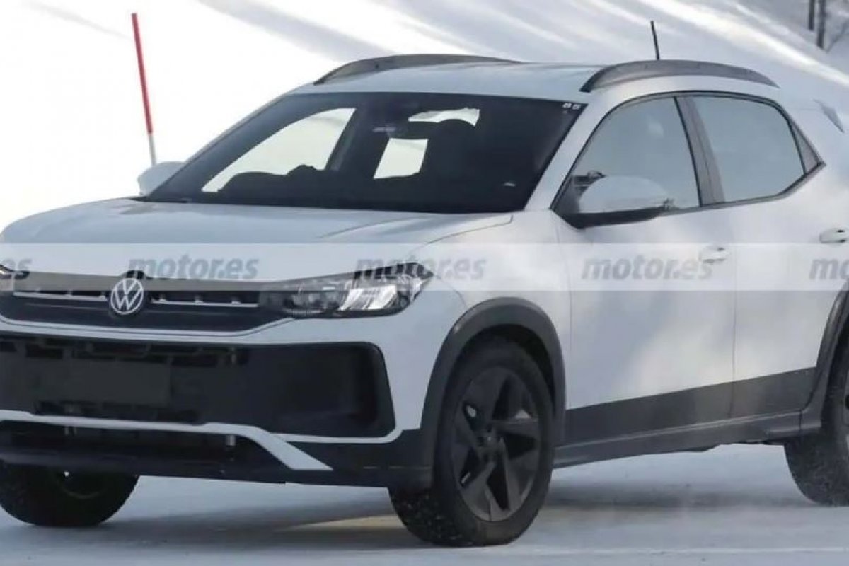 Volkswagen Tera é flagrado em testes finais na neve