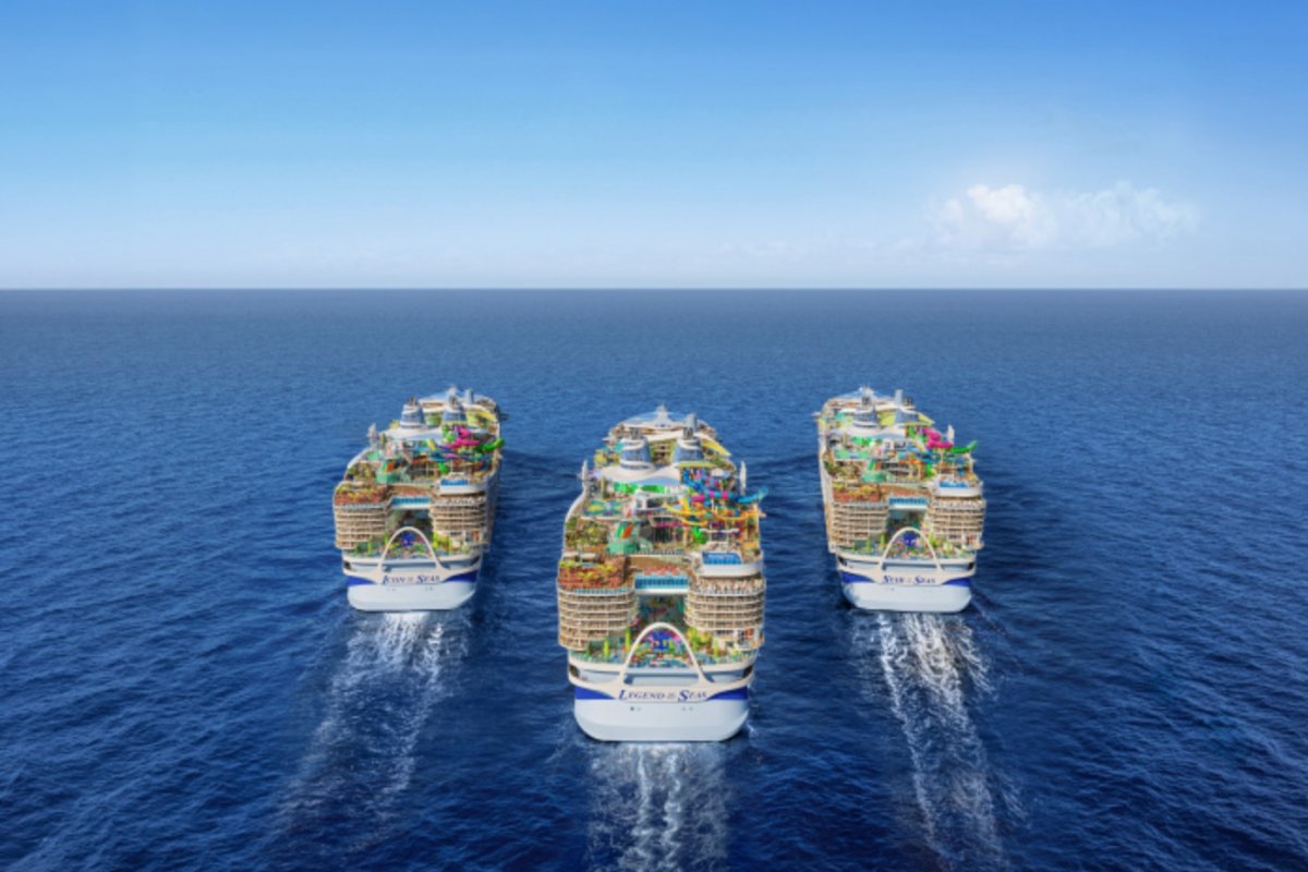 Royal Caribbean revela o nome e a programação do terceiro navio da Classe Icon!