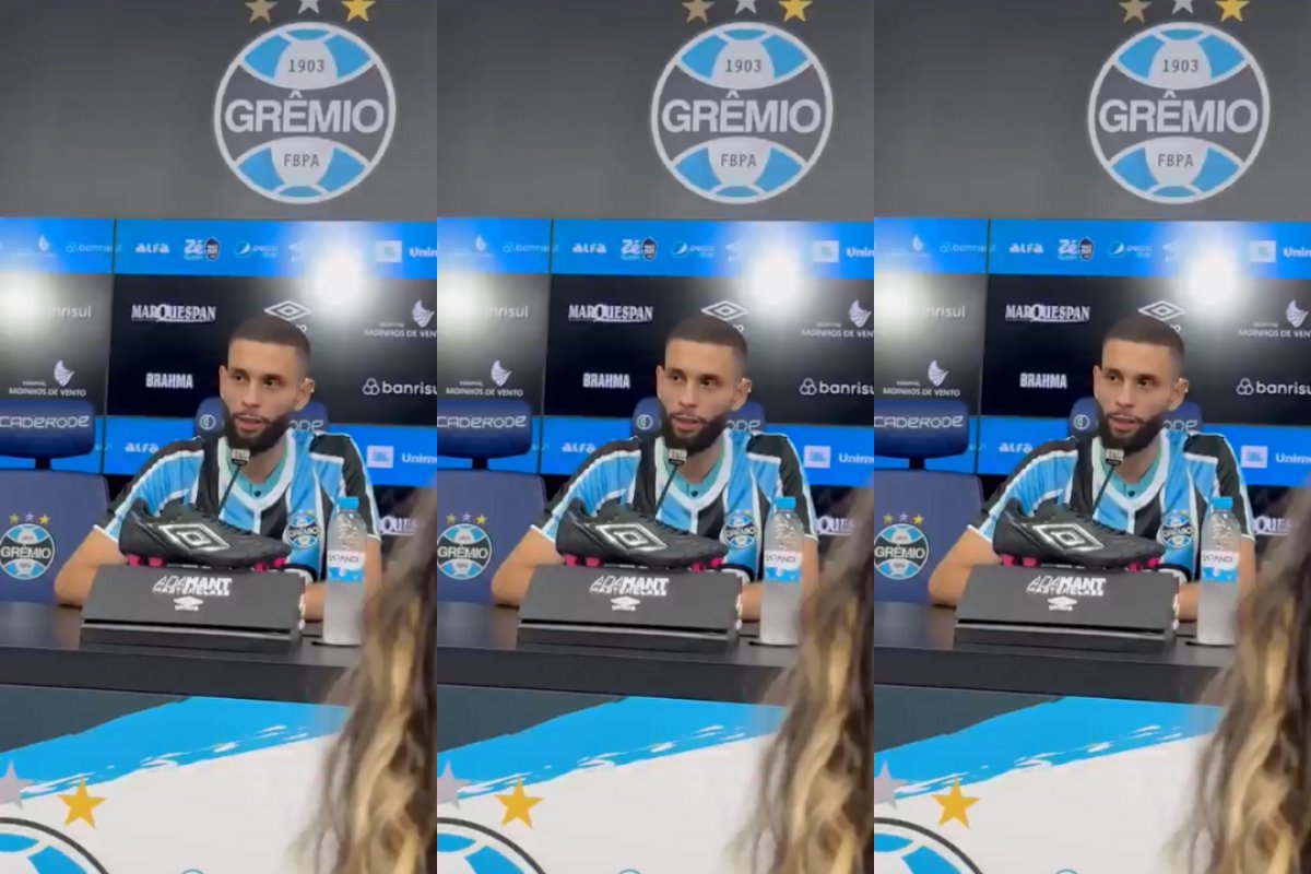 Vídeo: Ex-Vitória, Wagner Leonardo cita "retorno a um clube grande" em apresentação no Grêmio