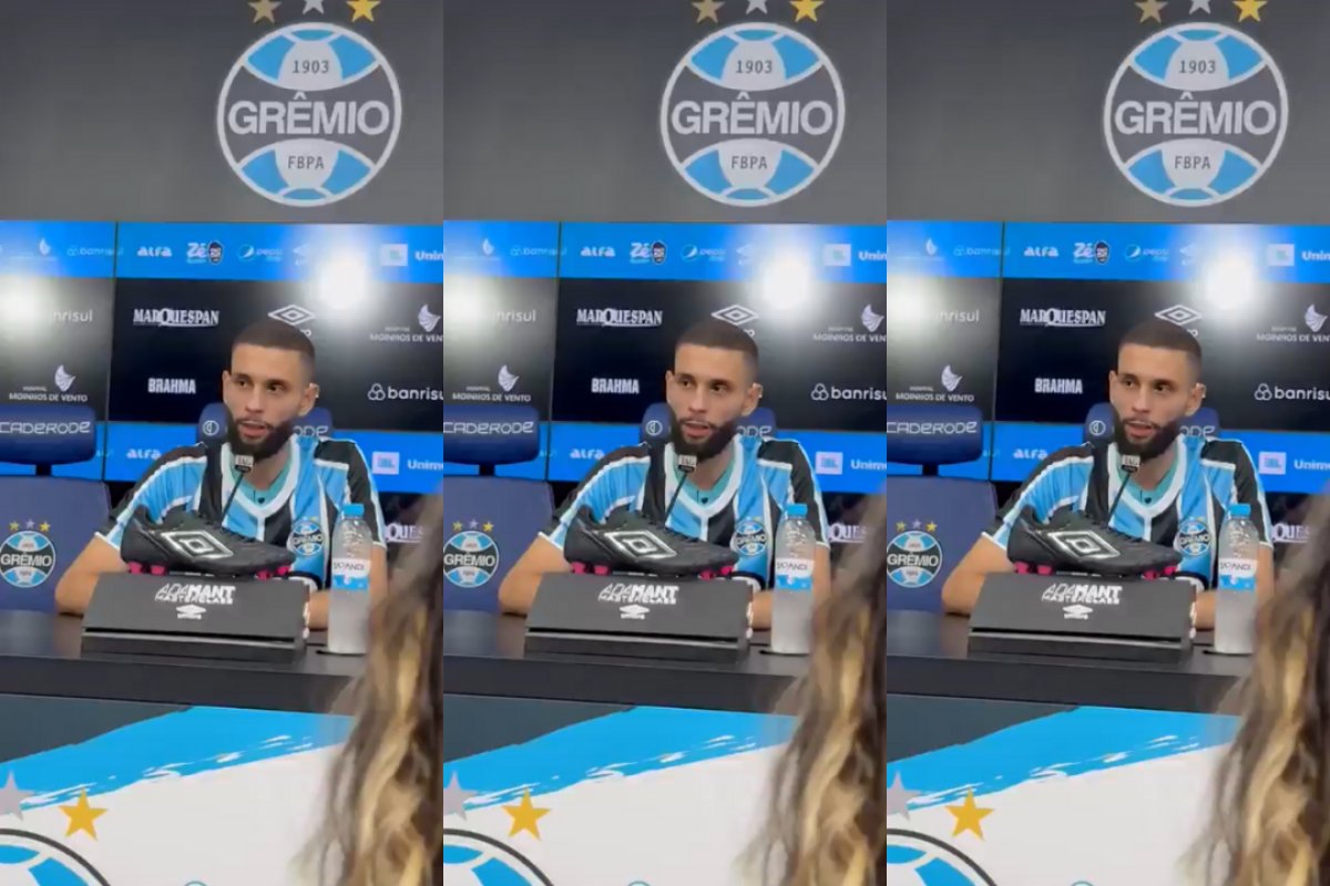 Vídeo: Ex-Vitória, Wagner Leonardo cita "retorno a um clube grande" em apresentação no Grêmio