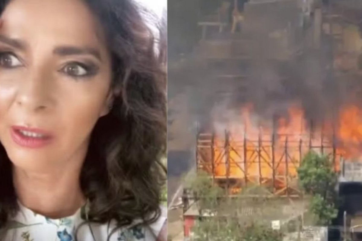 Claudia Ohana fala de incêndio nos Estúdios Globo! 