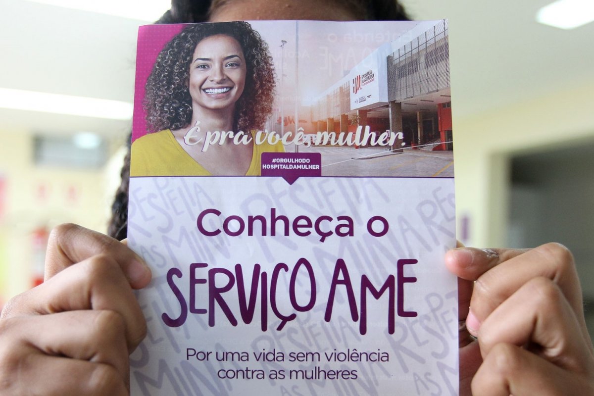 Serviço AME do Governo do Estado terá atendimento 24h para mulheres vítimas de violência sexual, durante o Carnaval