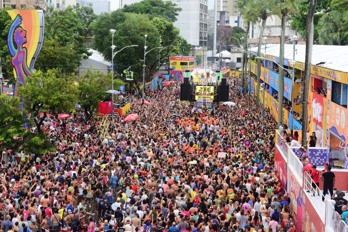 Carnaval de Salvador 2025: Confira a programação do Circuito Campo Grande no segundo dia de folia 