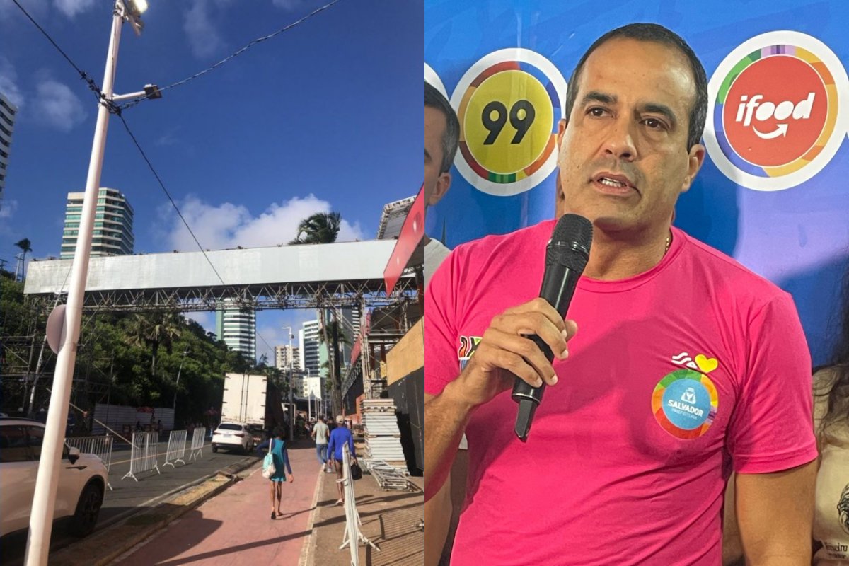 Bruno Reis rebate críticas à passarela no Morro do Ipiranga e diz que oposição quer "chamar atenção"