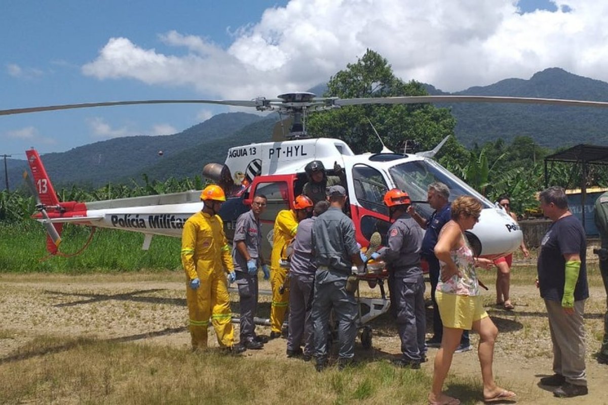 Bombeiros resgatam piloto em mata após queda de avião em SP