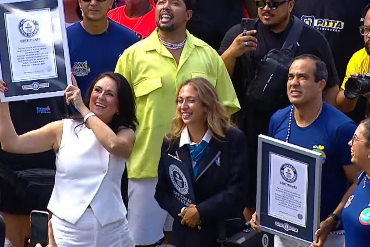 Salvador entra para o Guinness Book com maior carnaval de trio elétrico do mundo