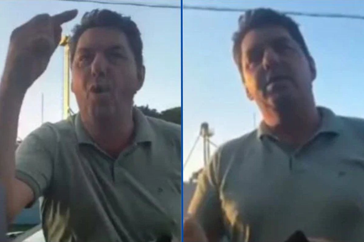 Vídeo: 'vou lutar para tirar você daqui', diz prefeito em discussão com policial ao tentar impedir reboque de carro, em Santa Catarina