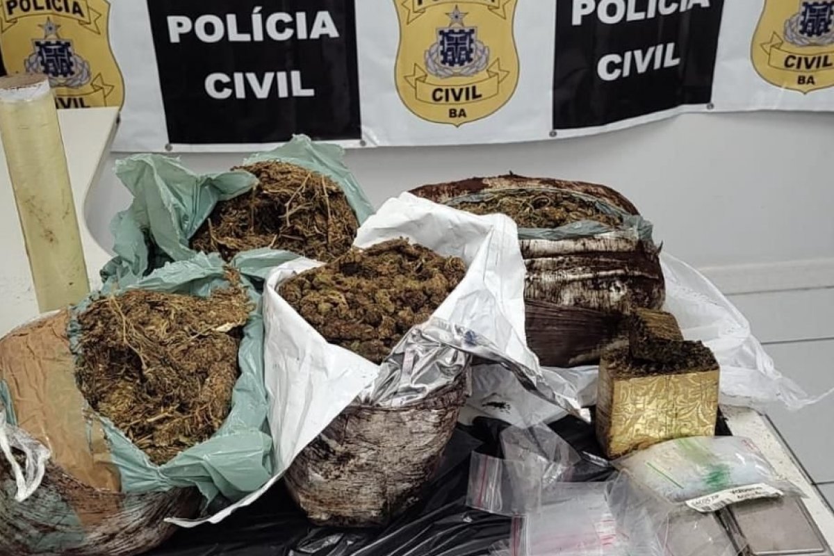 Polícia prende ex-presidiário com grande quantidade de drogas em Amargosa