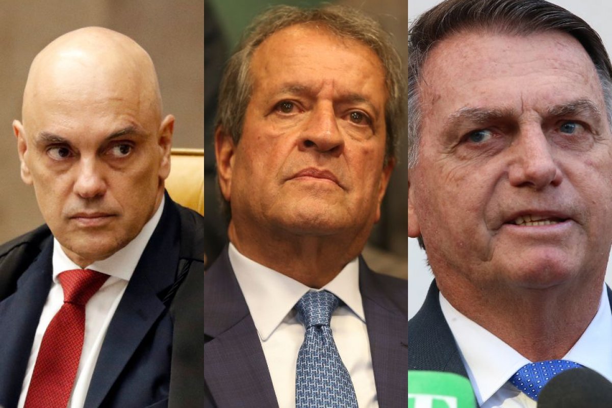 Moraes derruba proibição e permite contato de Valdemar com Bolsonaro