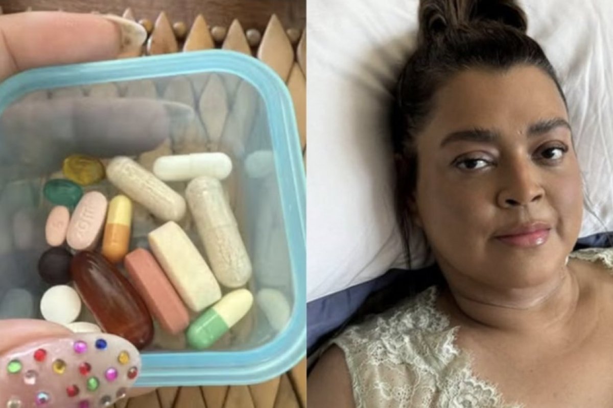 Em tratamento contra o câncer de intestino, Preta Gil mostra coquetel de remédios que toma diariamente!