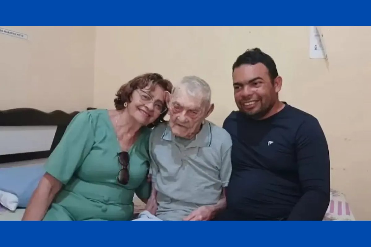 Brasileiro de 112 anos recebe título de homem mais velho do mundo