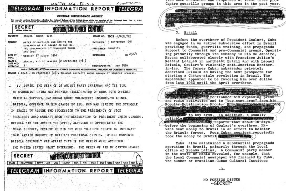 Documentos secretos sobre o assassinato de Kennedy divulgados pelos EUA citam Brasil