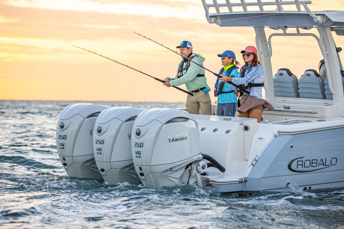 Yamaha Náutica lança motor de popa Yamaha que proporciona mais desempenho para pesca em alto mar! 