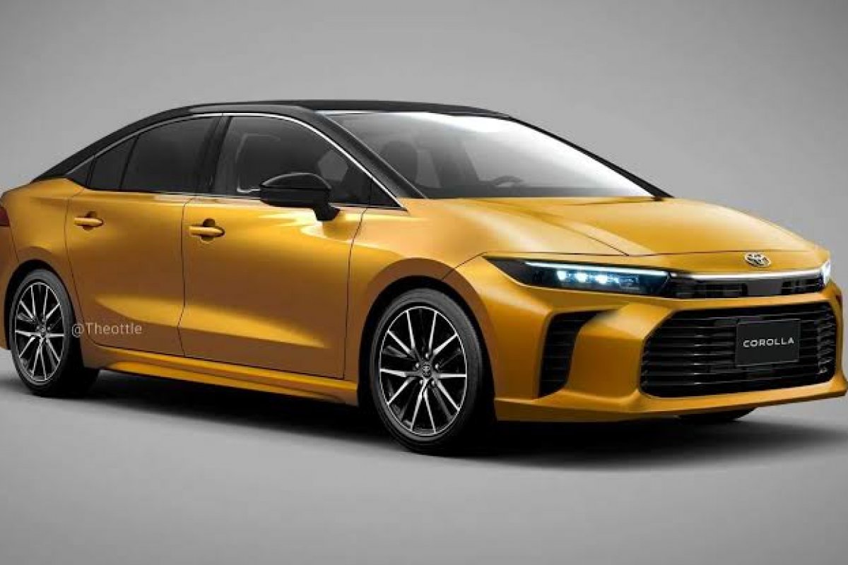 Novo Toyota Corolla tem projeção divulgada e chega em 2026 