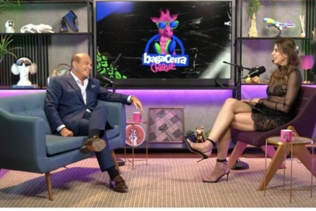 Marcelo de Carvalho, dono da RedeTV!, relembra trajetória em entrevista a Luciana Gimenez: “Vendia calcinhas”!