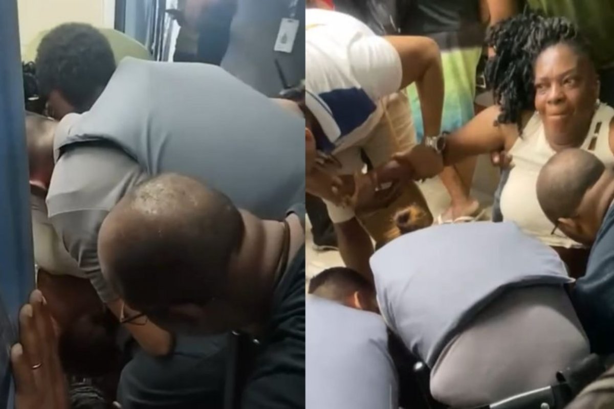 Vídeo: Perna de passageira fica presa entre o trem e a plataforma no metrô de Salvador