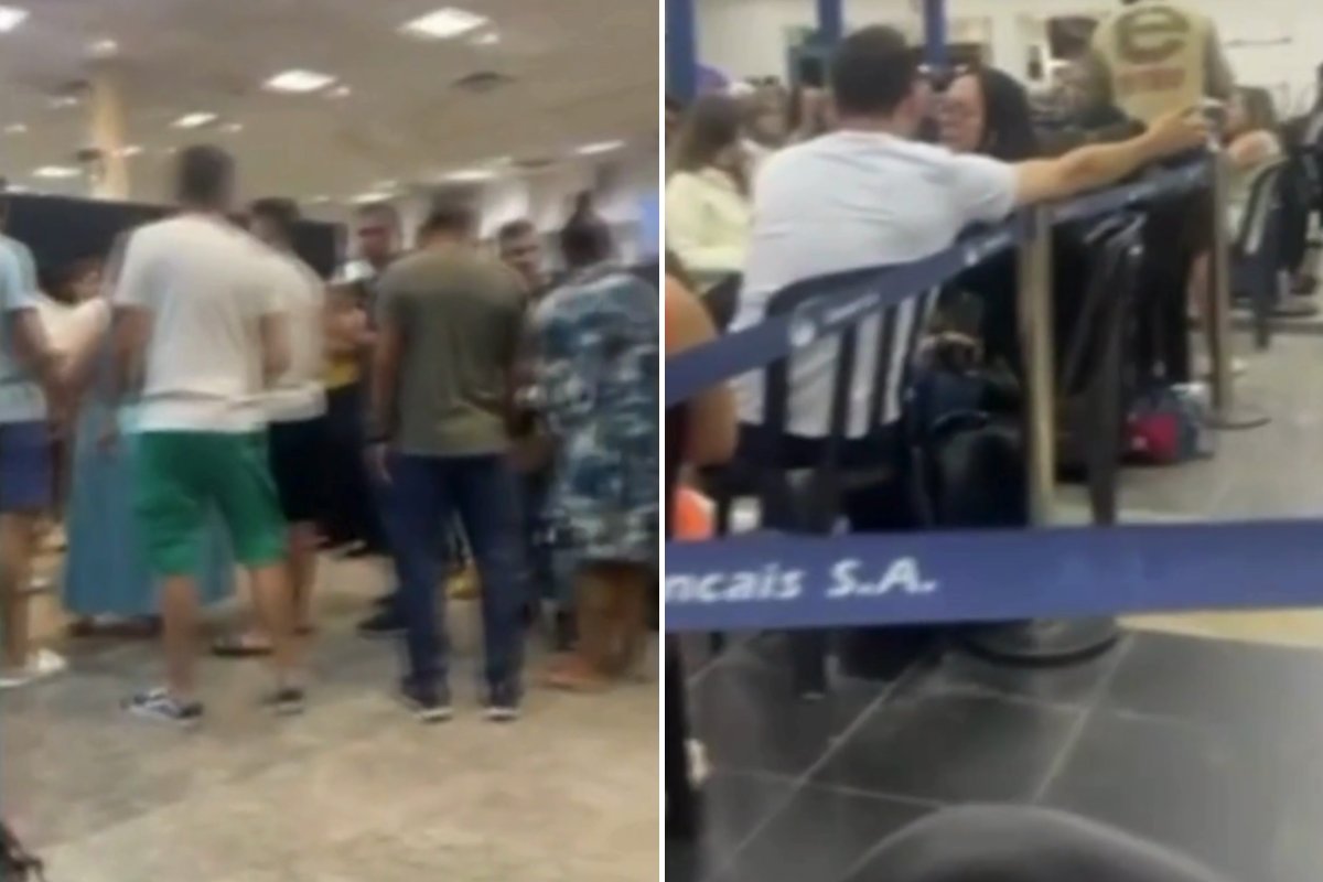 Vídeo: centenas de passageiros são impedidos de embarcar em cruzeiro com artistas após empresa alegar "overbooking"