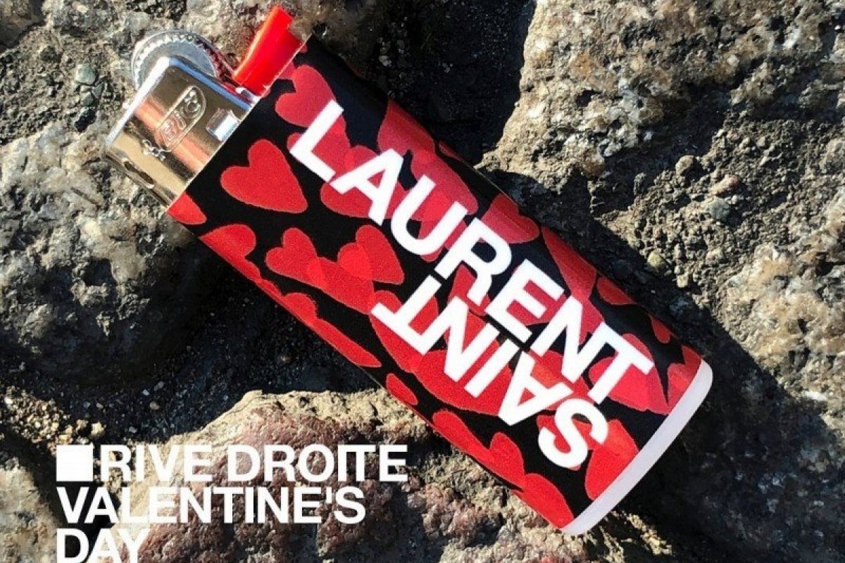 YSL lança isqueiro exclusivo para celebrar Valentine’s Day