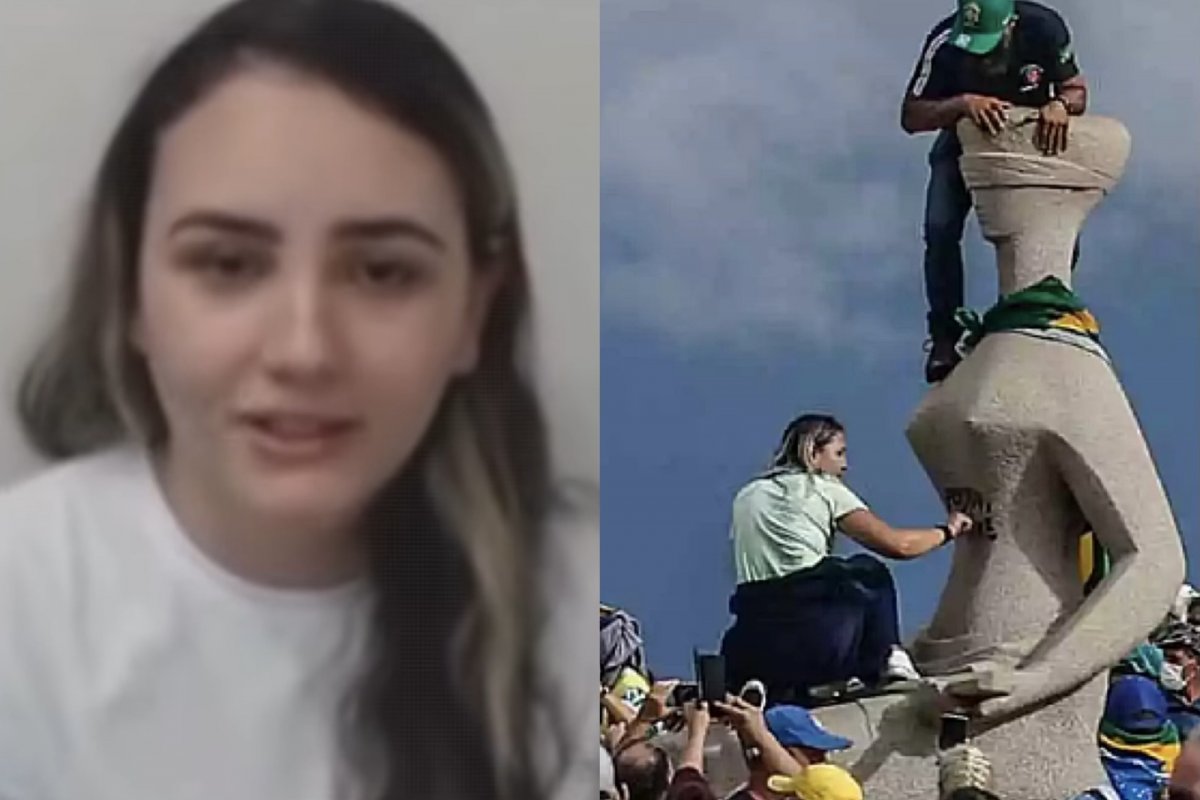 PGR se opõe à soltura e defende prisão domiciliar para mulher que pichou estátua no STF