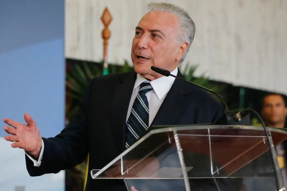 “Eu acho melhor o próprio Supremo Tribunal resolver esse assunto”, afirma Temer sobre PL da Anistia