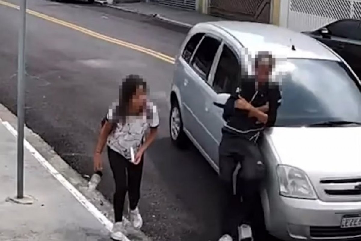 Vídeo: Homem atropela adolescente que teve suposto desentendimento com filho em SP