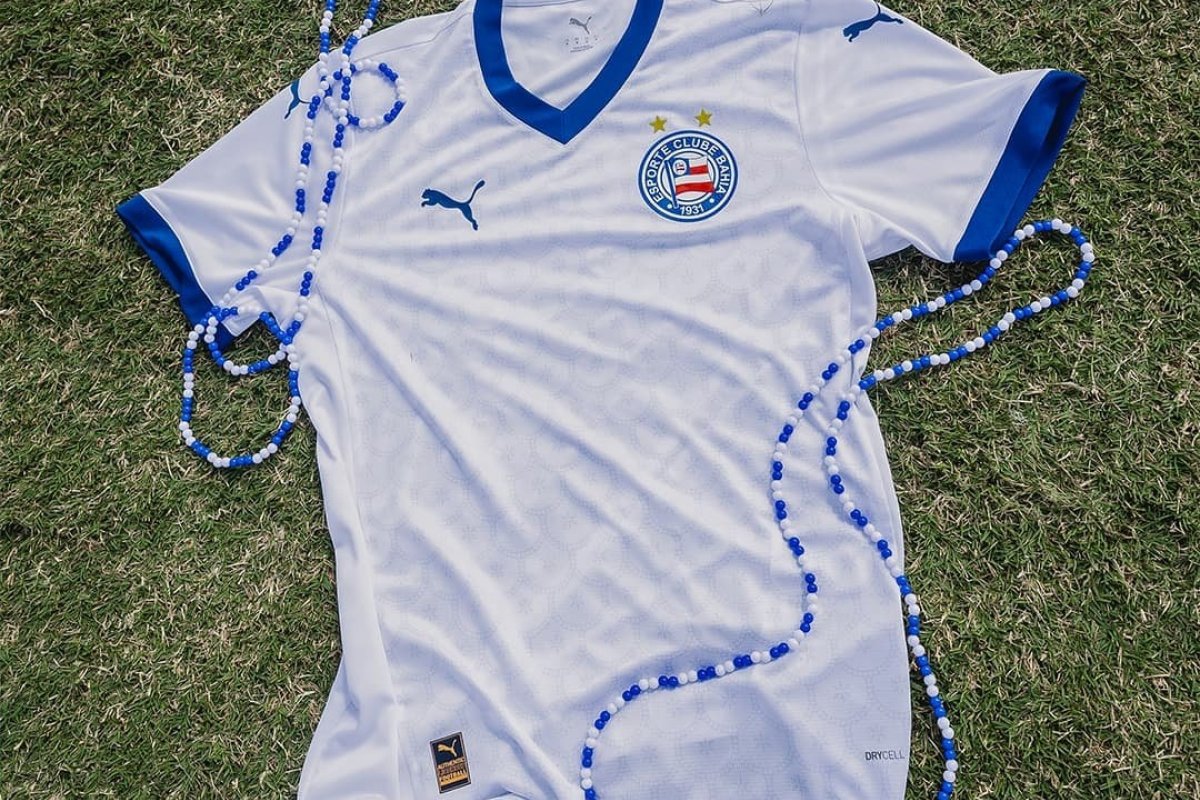 Vídeo: Bahia lança novos uniformes em parceria com a Puma para temporada 2025; estreia será contra Corinthians