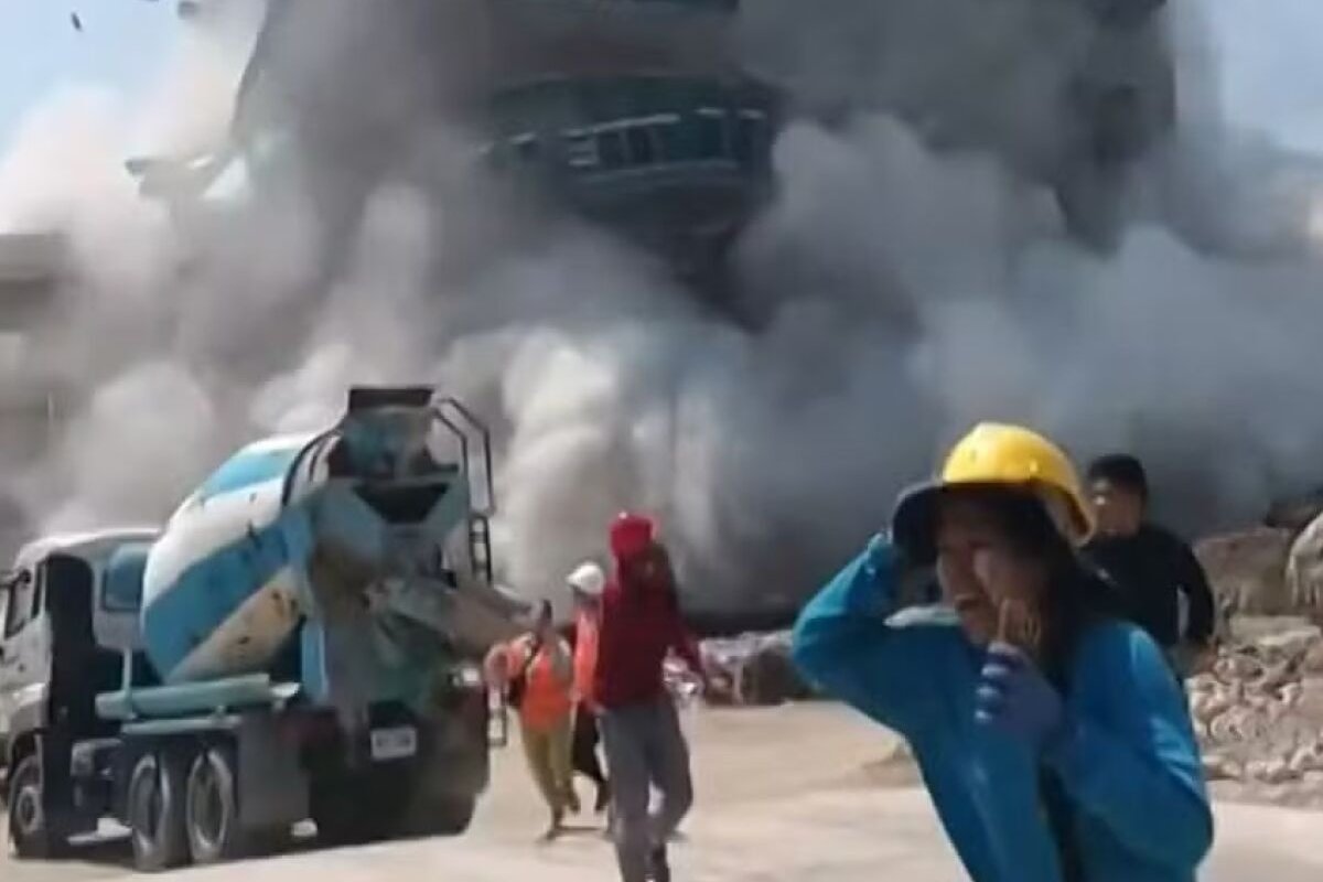 Tremor em Mianmar já deixou mais de mil mortos