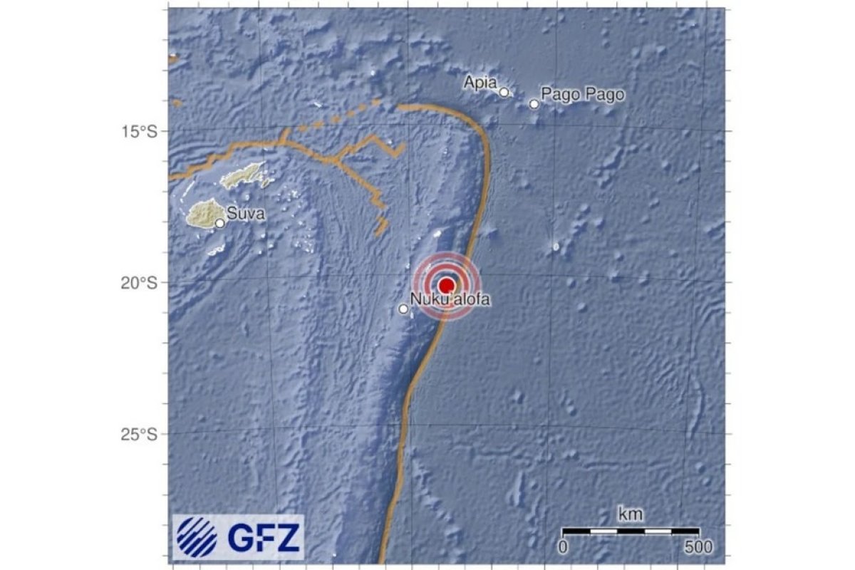 Terremoto de magnitude 7 atinge ilhas de Tonga e gera alerta de tsunami