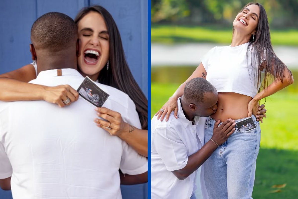 Carol Peixinho e Thiaguinho anunciam que serão pais pela primeira vez