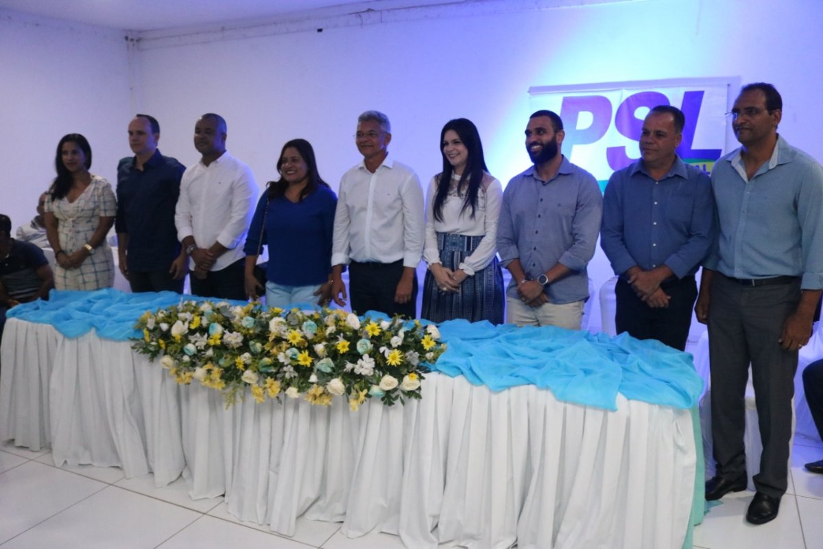 PSL anuncia apoio à pré-candidatura do prefeito Dinha, em Simões Filho