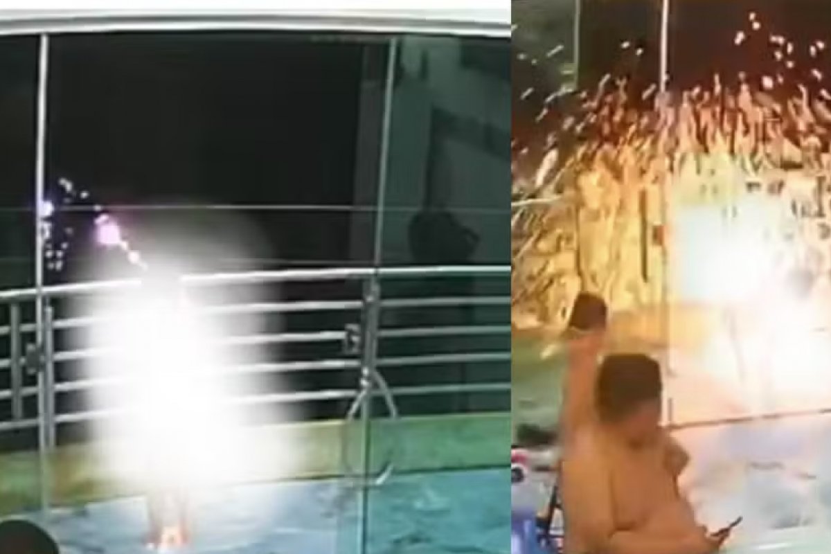 Vídeo: criança sofre descarga elétrica na sacada de casa durante brincadeira no Pará