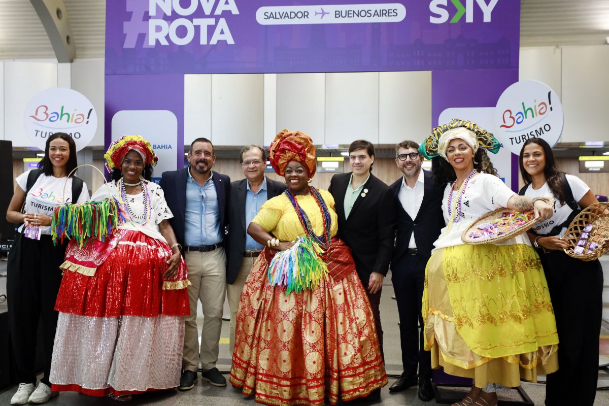Governo da Bahia lança voo direto de Salvador para Buenos Aires em parceria com a Sky Airline