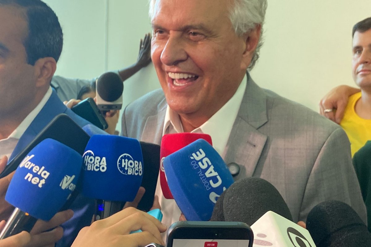 Caiado lança pré-candidatura à Presidência e diz que direita estará unida para derrotar Lula