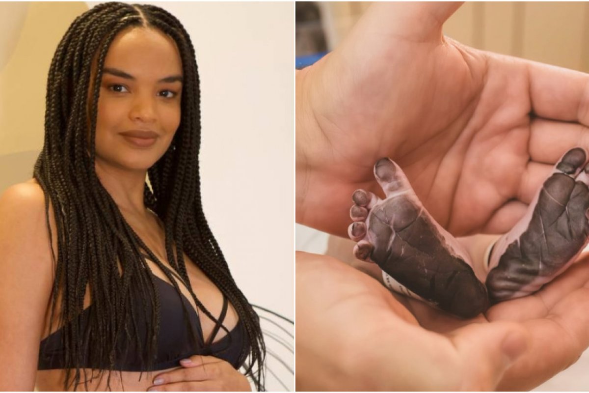 Nasce Kyara, primeira filha da atriz Lucy Ramos